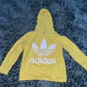 Women’s Medium, Adidas Yellow Sweatshirt